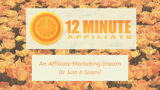 12 Minute Affiliate: an affiliate marketing dream or just a scam?