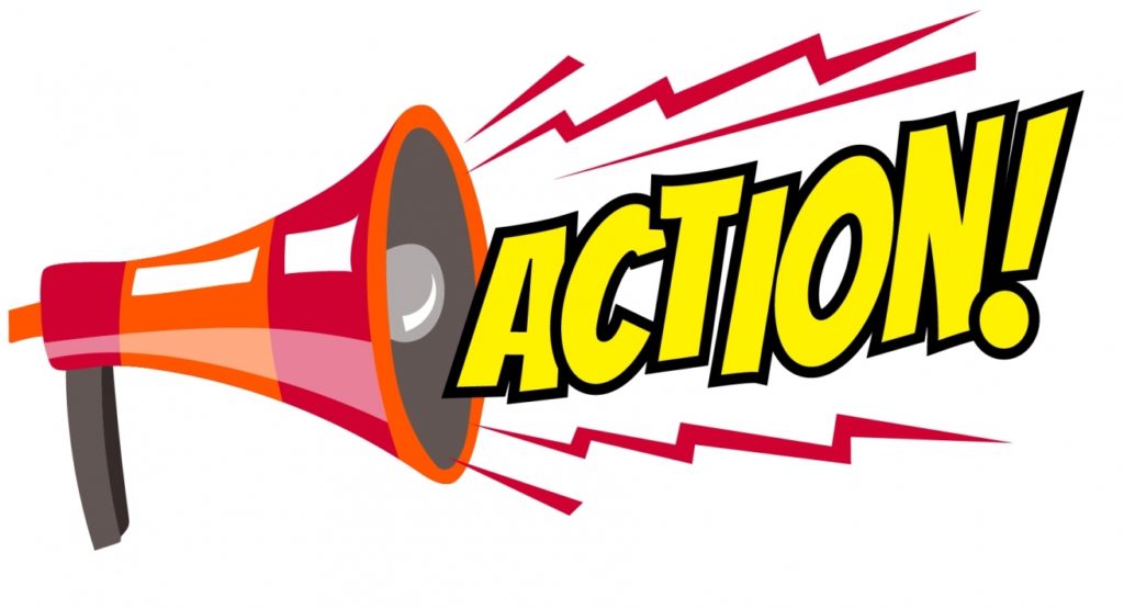 call to action stage of email list building