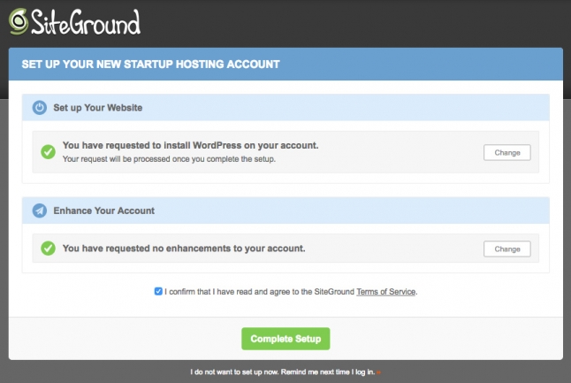 how to make an affiliate website with WordPress 1306 646x433 1 installing siteground