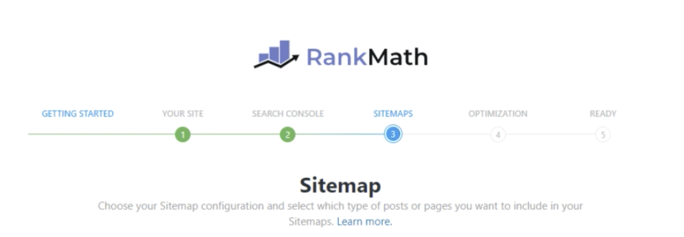 Rankmath sitemap creation